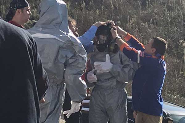 Tapu Müdürlüğünü'nde kimyasal paniği