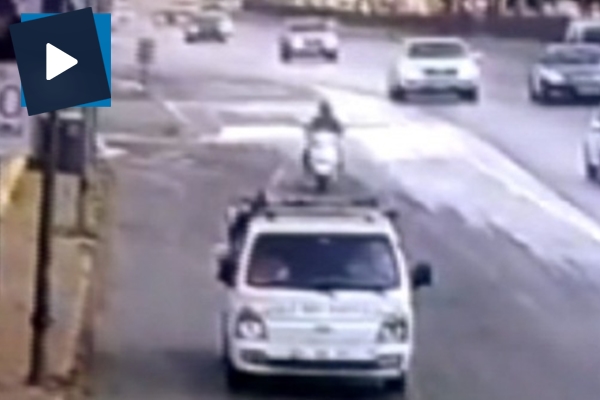 İstanbul’da ilginç kaza!