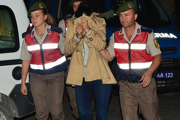 Terör şüphelisi samanlıkta yakalandı