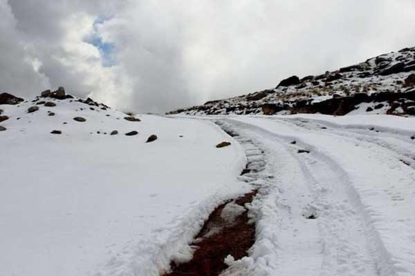 Erzurum'da kar hayatı olumsuz etkiledi