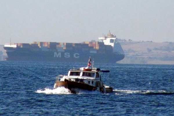 Çanakkale Boğazı'nda gemi arızası