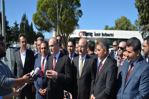 Bakan Faruk Özlü'den Tüpraş'taki patlamaya ilişkin açıklama