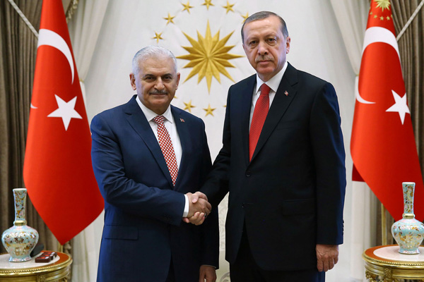 Erdoğan Yıldırım'ı kabul etti