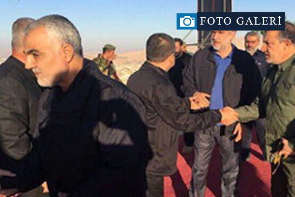 Kasım Süleymani, Celal Talabani'nin mezarını ziyaret etti