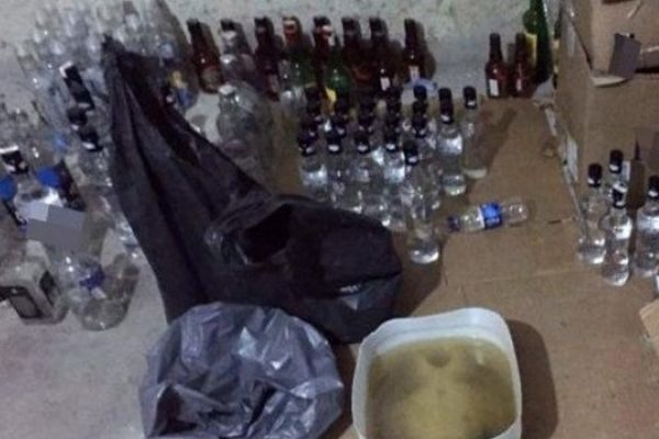 Başkentte sahte içki operasyonu:18 kişi gözaltına alındı