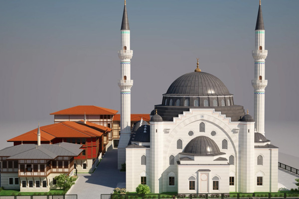 Avrupa'nın en büyük camisi yeniden inşa edilecek