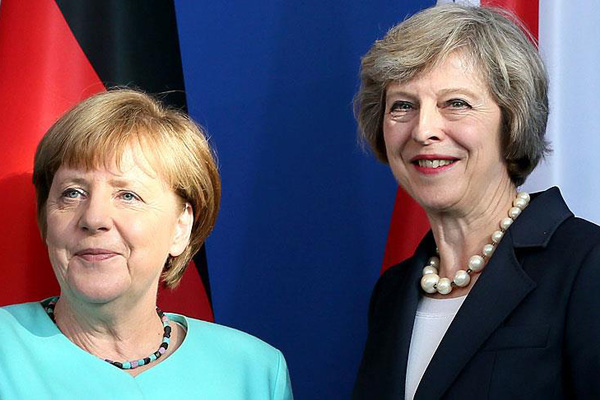 May ve Merkel İran'ı görüştü