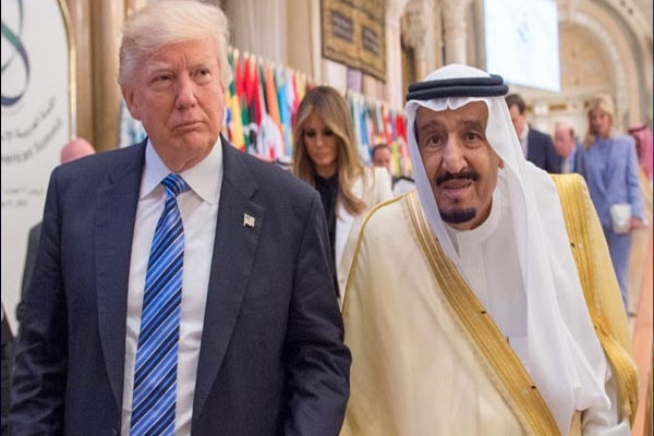 Trump, Kral Selman'la görüştü