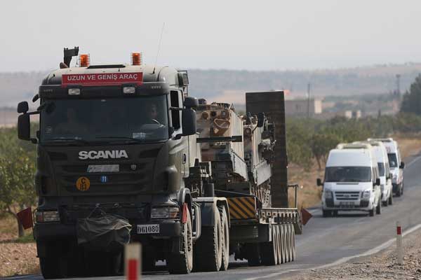 TSK'dan sınır hattına sevkiyat