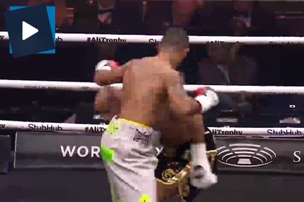 Rakibini yere serdi, ama...