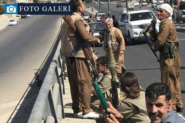 PKK Kerkük caddelerinde!