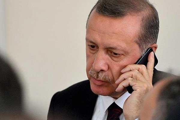 Cumhurbaşkanı Erdoğan'dan 'geçmiş olsun' telefonu