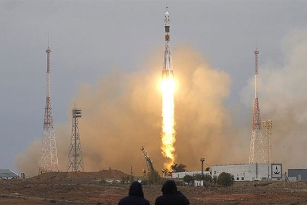 Roket uzay istasyonuna oksijen götürüyor