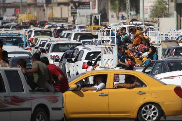ABD işgali ile gelen aileler Kerkük'ten kaçıyor...