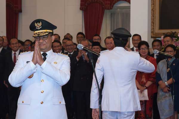 Cakarta'nın yeni valisi göreve başladı