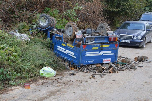Sakarya'da patpat devrildi: 1 kişi öldü, 2 kişi yaralandı