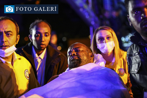 Somali'de yaralananlar Türkiye'ye getirildi