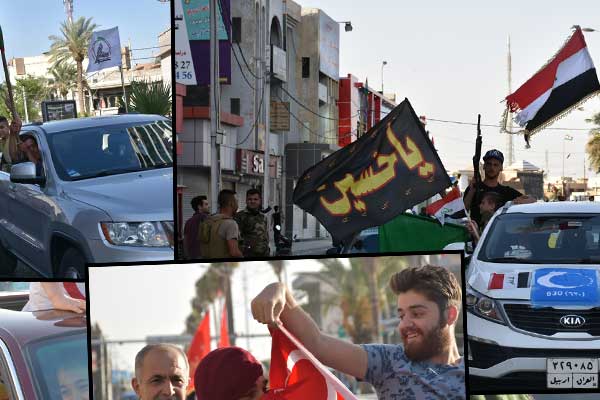 Kerkük'ten kutlama kareleri!