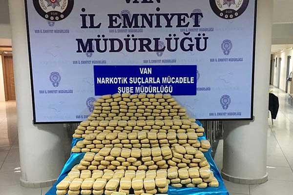 Van'da uyuşturucu operasyonu