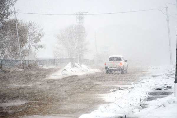 Ardahan'da 17 köy yolu ulaşıma kapandı
