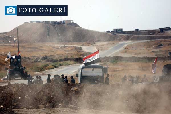 Peşmerge ve Irak güçleri karşılıklı hendek kazıyor!