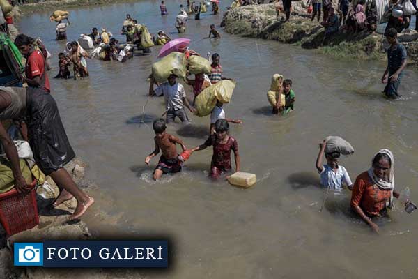 Arakanlı Müslümanların Myanmar'dan kaçışları sürüyor