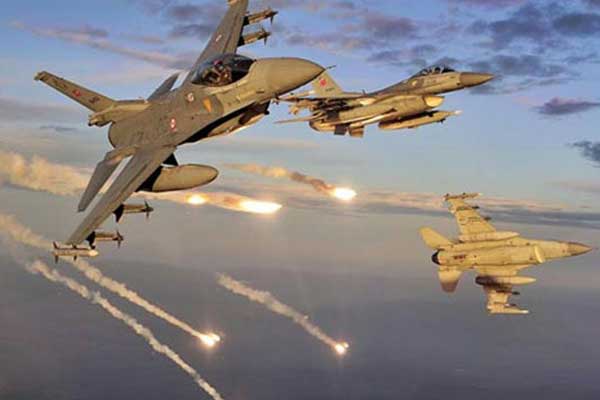 ZAP'a hava harekâtı: 5 terörist öldürüldü