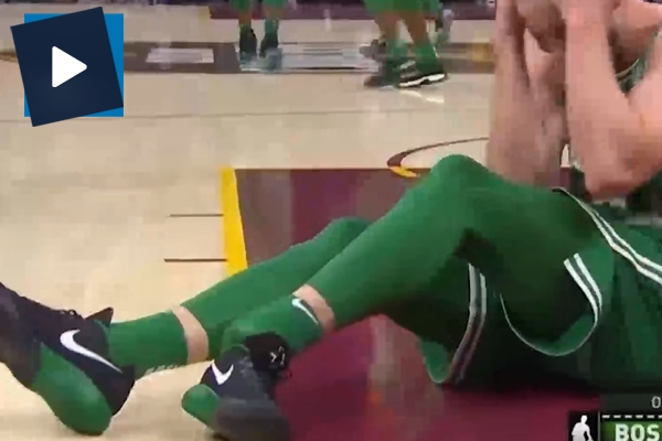 NBA'de herkesi şok eden görüntü!