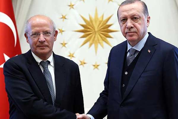 Erdoğan, Portekiz Dışişleri Bakanı Silva'yı kabul etti