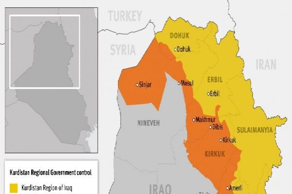 Tartışmalı bölgelerde Irak kontrolü