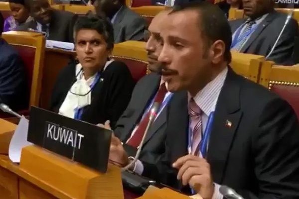 Kuveyt Meclis Başkanı İsrailli heyeti kovdu