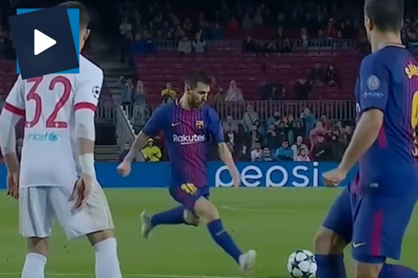 Messi'den 100. gol böyle geldi