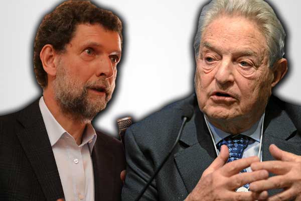 'Kavala' gözaltısına 'Soros'lu başlıklar