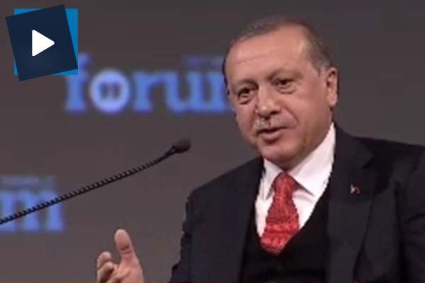 Cumhurbaşkanı Erdoğan'dan salondakileri güldüren cevap