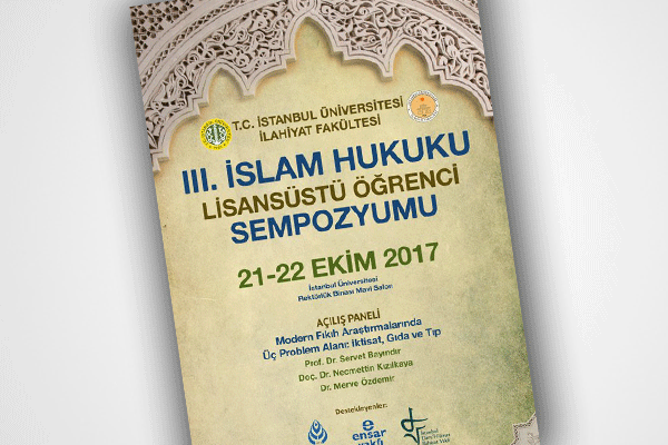 İslam Hukuku Sempozyumu 21-22 Ekim’de İÜ’de