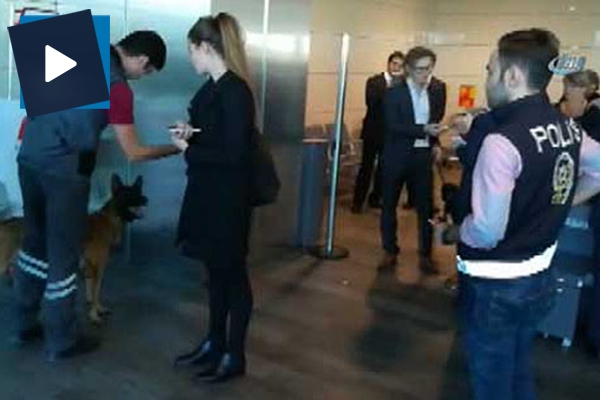 Atatürk Havalimanı'ndan Avusturya'ya giden yolcular köpekle arandı