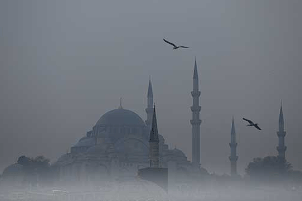 İstanbul'da yoğun sis