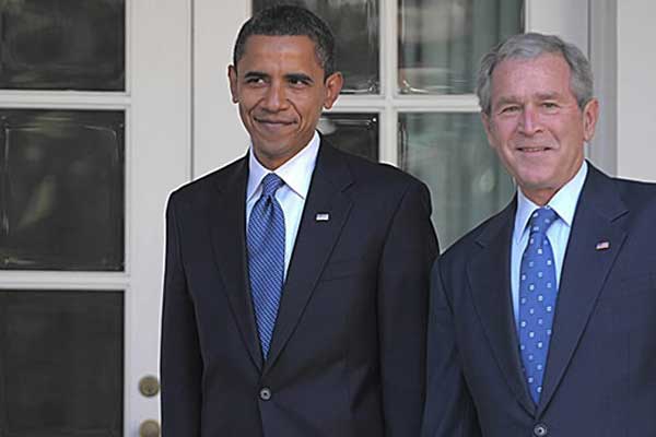 Obama ve Bush'tan Trump'a ortak eleştiri