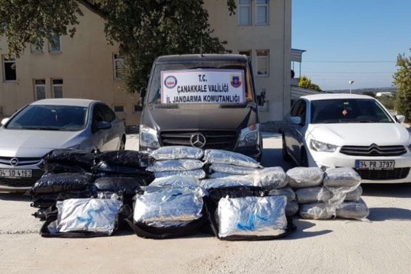 Çanakkale'de uyuşturucu operasyonu