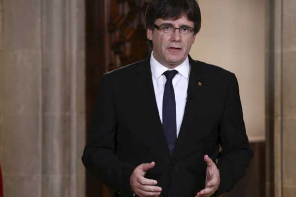 Katalan liderden İspanya'ya tepki