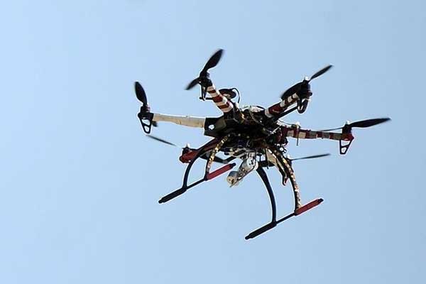 Silvan'da izinsiz uçurulan 'drone' düşürüldü