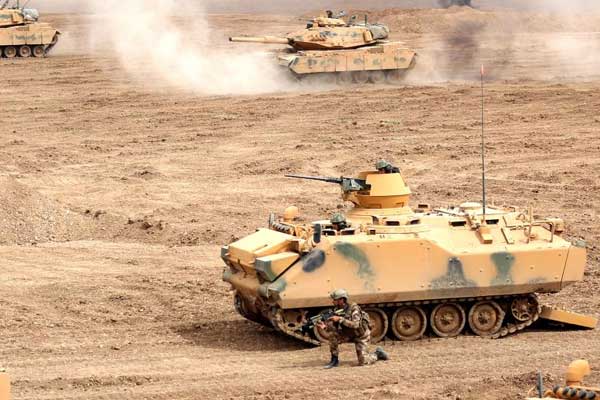 Irak-Suriye hattına 3 cephe oluşturuldu