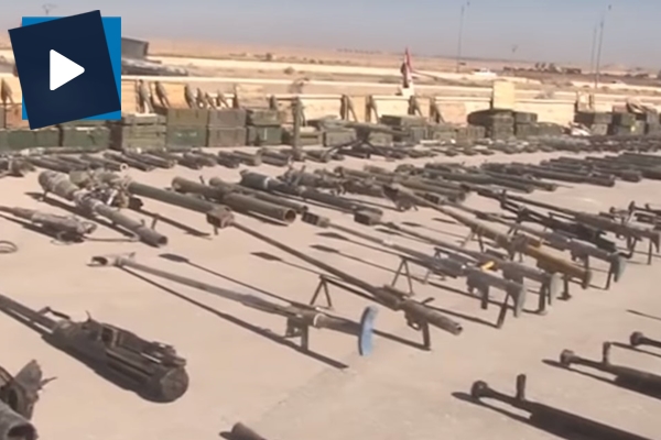 DAEŞ sığınaklarında İsrail ve NATO silahları bulundu