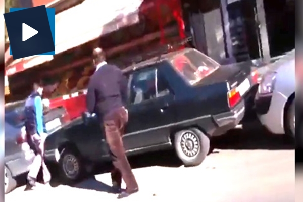 Bu otomobil buradan nasıl çıkar? İşte pratik zeka...