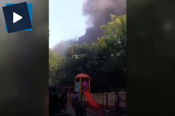 Haseki Hastanesi'nde büyük yangın