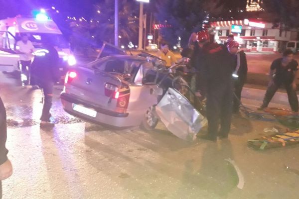 Kahramanmaraş'ta korkunç kaza: 2 ölü, 2 yaralı