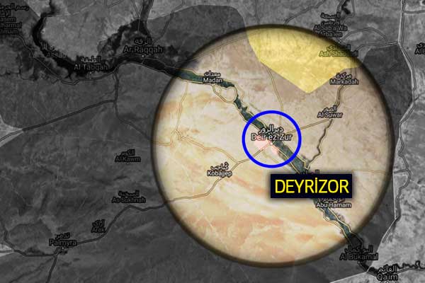 Rakka'nın ardından şimdi de Deyrizor... Petrol yatakları PYD'nin elinde!