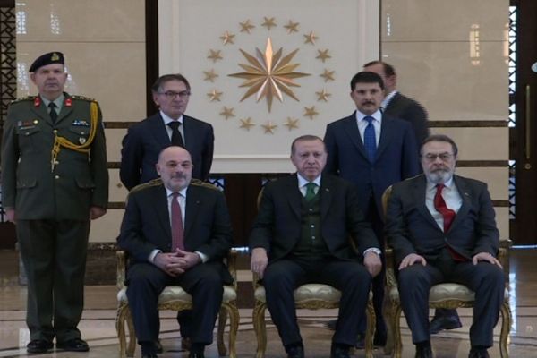 Cumhurbaşkanı Erdoğan, Yunanistan Büyükelçisini kabul etti