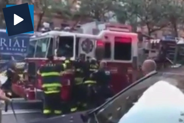 Görev üzerindeki itfaiye aracını çalmaya kalkıştı