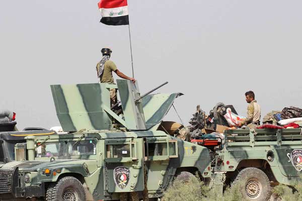 Irak güçleri IŞİD'e saldırı başlattı